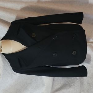 Gap wool pea coat Size Small Petite Black